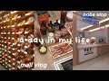 a day in my life: mall vlog, kkv, skincare, boba stop, etc.