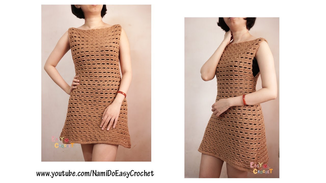 Easy Crochet: Crochet Dress #05 - YouTube