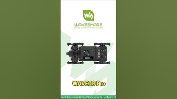 WAVEGO Pro,High-DOF Dog Robot,ESP32 & RPi AI Board,Web Remote + Action Replay#waveshare #raspberrypi