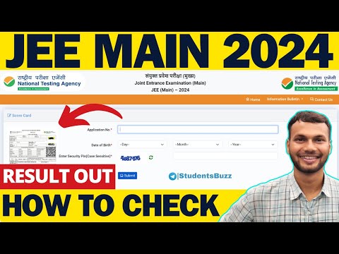 JEE MAIN 2024 RESULT OUT NOW🛑 JEE MAIN RESULT 2024 SESSION 2  • JEE MAIN RESULT LATEST UPDATE