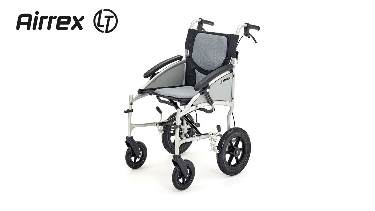 I-GO Airrex LT Transit Wheelchair - YouTube