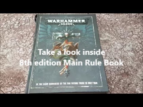 warhammer 40k 8th edition rules book for sale