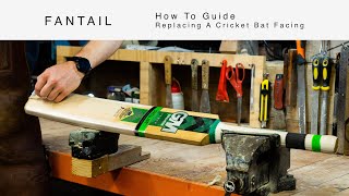 How To Guide - Replacing A Cricket Bat Facing