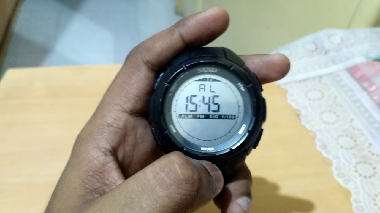 skmei 1251 watch manual