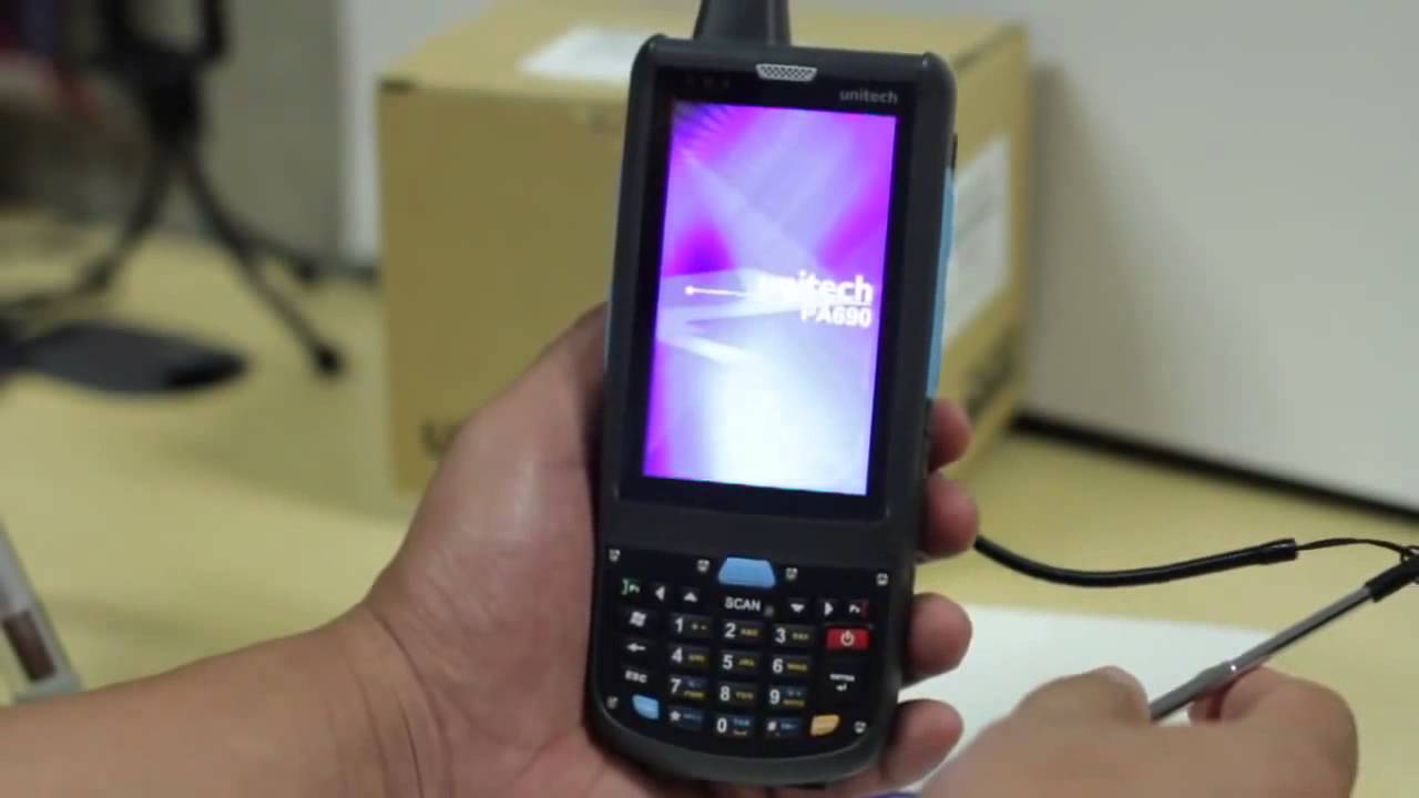 Unitech PA690 Warm boot tutorial - Navodila za reset terminala