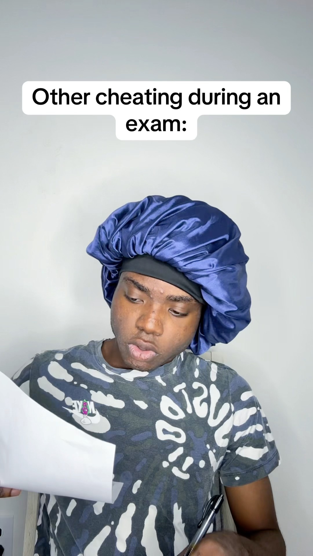 Others cheating during an exam ?
