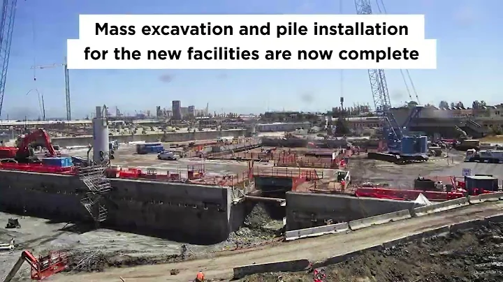 Southeast Treatment Plant - Construction Updates: Biosolids Digesters Facilities Project