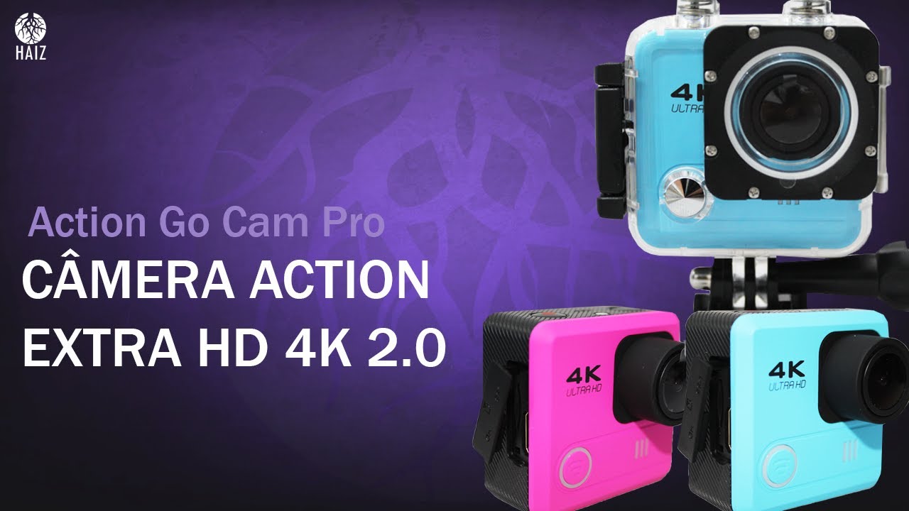 Câmera Action Go Cam Pro Sport Wifi Extra Hd 4k 2.0 Lcd Haiz Análise