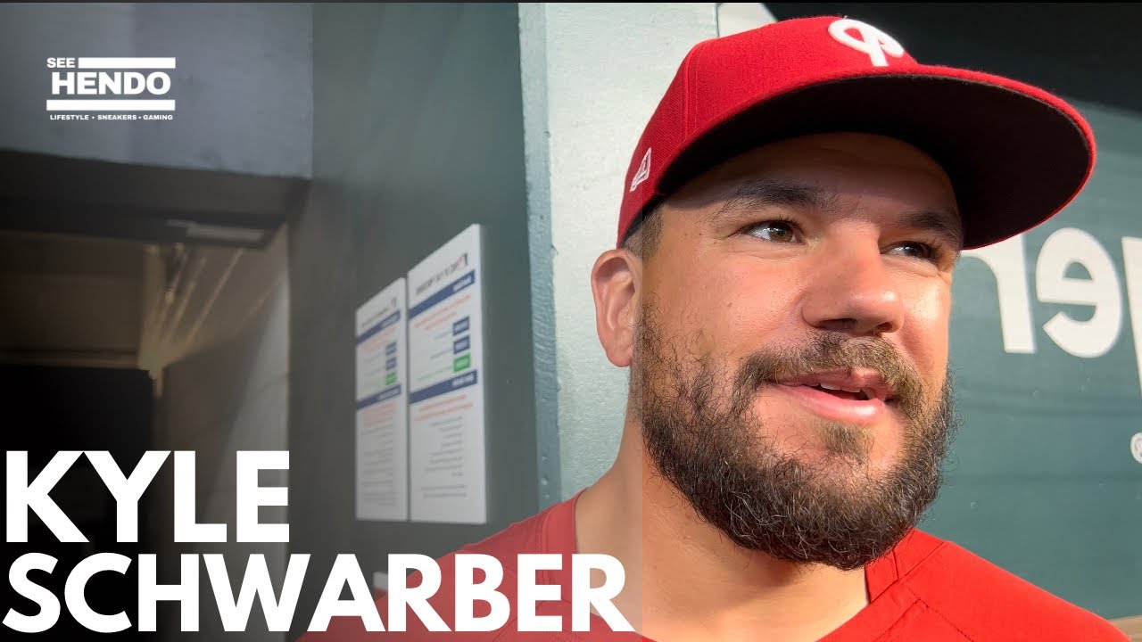 Kyle SCHWARBER Talks about his favorite players growing up, MLB the