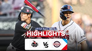 [KBO 하이라이트] 5.10 KT vs 두산 | 2024 신한 SOL뱅크 KBO 리그 | 야구