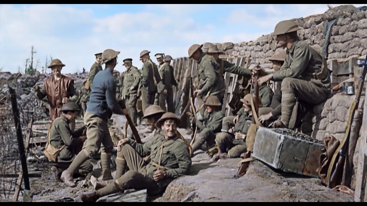 Ww1 British Soldiers In Color