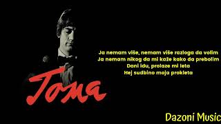 Video thumbnail of "Ponoć - song from the movie "Toma" (Lyrics)"