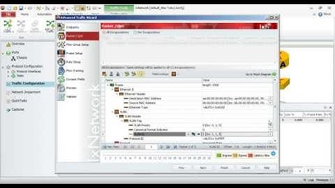Create L2 Traffic with P-bits/CoS