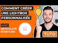 Comment crer une lightbox personnalise avec articulate storyline