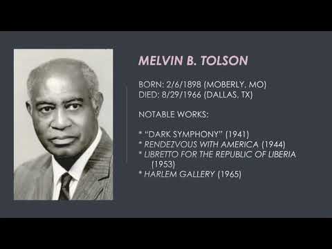 Melvin B Tolson Black History Month Podcast