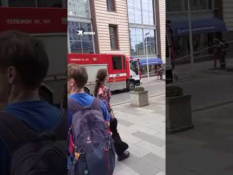 Пожар в Центральном детском магазине