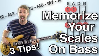 Video thumbnail of "How To Memorize Bass Scales: Three Tips To Make Sure You Never Forget A Scale"