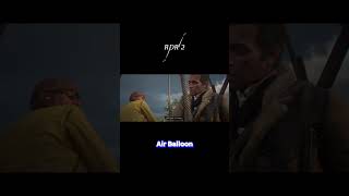 Wild Air Balloon Rescue in RDR2 #RDR2 #RedDeadRedemption2 #ArthurMorgan #GamingShorts #RDR2Moments