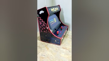 Bartop arcade machine cabinet 24 inch monitor 2 players retro pandoras box 4splus 815 games