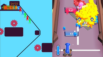 Mob Control Vs Zipline| All levels|Gameplay walkthrough 94