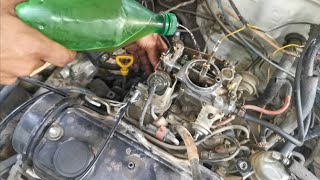 how carburetor petrol drect engine start Resimi