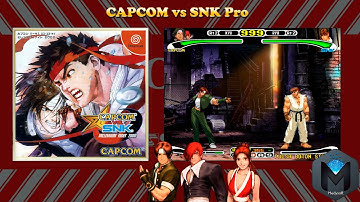 CAPCOM vs SNK Pro (Dreamcast) [Longplay] | 1080p 4:3 |