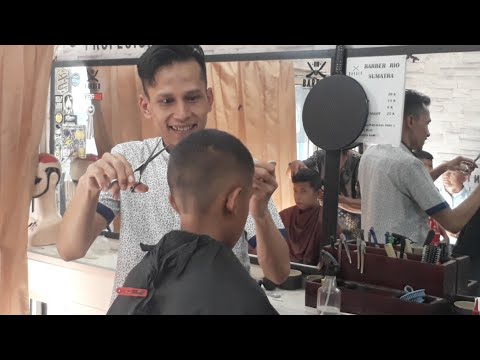 kursus potong rambut  pria  Cukur  Rambut  Ptc YouTube