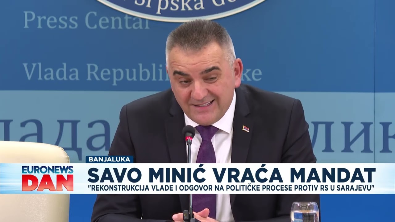 Minić potvrdio da je i bivši premijer i budući mandatar, najavio rekonstrukciju Vlade