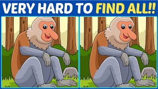 【Spot the Difference】 Enhance Concentration in a 10Minute Brain Workout!【Find the Difference】