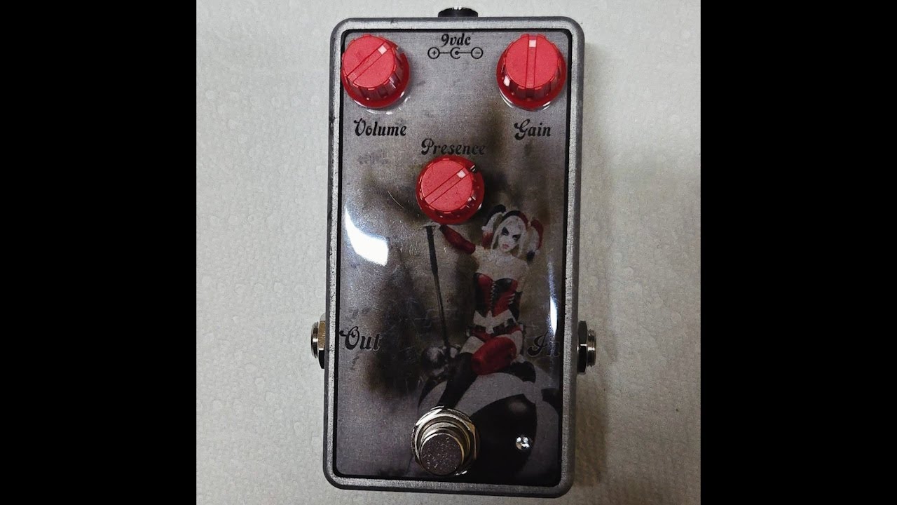 Pedal Demo - Clark Gainster Clone - YouTube