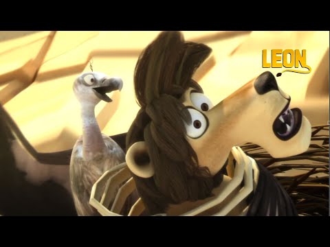 Two's Company | Leon the Lion | 60' Compilation | Crazy animals