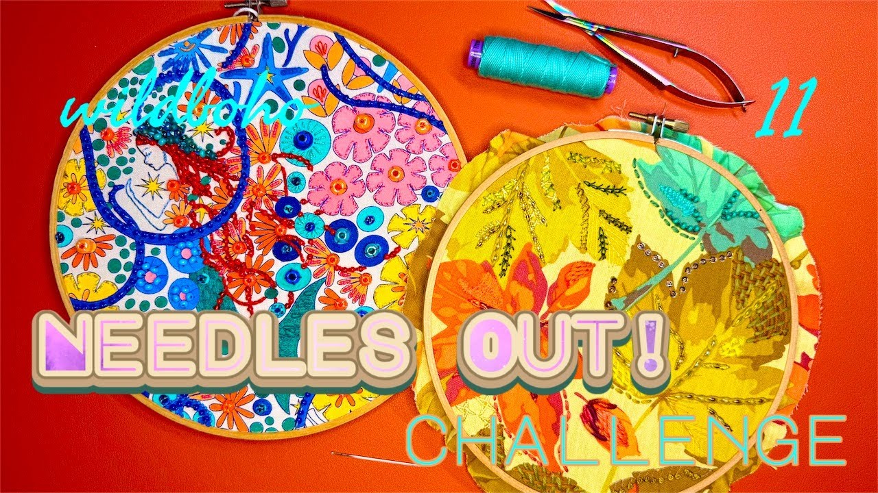 Вышивка «Иголки достать!» с wildboho | № 11 | Рыбий шов