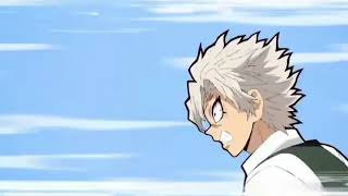 Inosuke running away from Sanemi | Demon Slayer Kimetsu no Yaiba Special Valentine Episode
