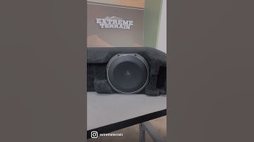 The JL Audio stealth box for JT’s - surprise your passengers with A LOT of bass 🔉👏🏻🔉