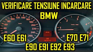 Athlete Statistics Checking Alternator Charging Voltage BMW E90 E91 E92 E93 E60 E61 E70 E71 E81 E82 E87 E88