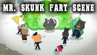 Mr. Skunk Fart Scene 🦨🍑💨