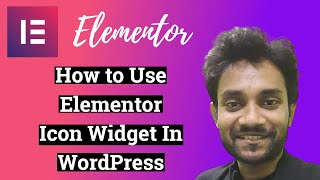 How to Use Elementor Icon Widget In WordPress