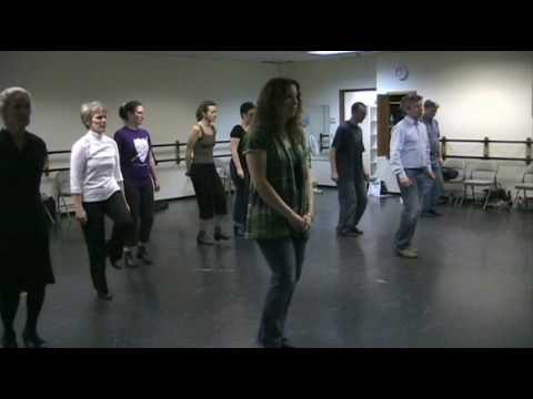 Pat O'Dea teaches battering for E Galway Set Dance...