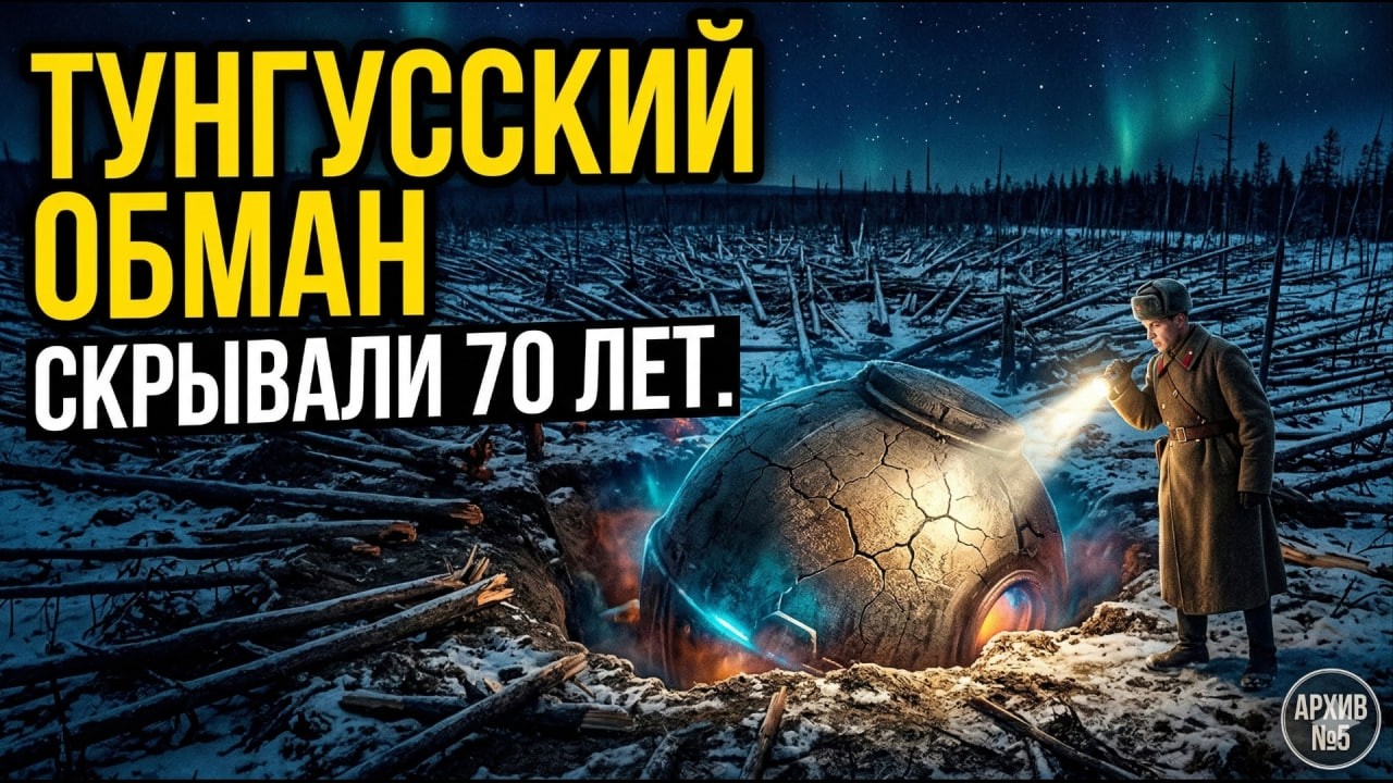 ЭТО НЕ МЕТЕОРИТ! Засекреченная находка НКВД, о которой запретили говорить.