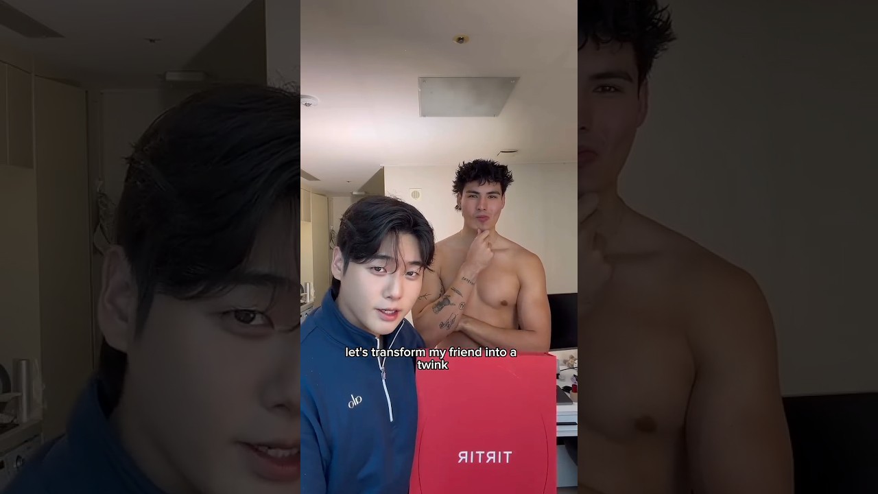 Transforming my friend into a TWINK!  