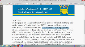 Outage Probability Analysis in D2D Enabled mmWave Cellular Networks with Clustered Users