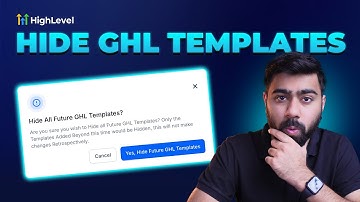 How to Hide Future Templates in GoHighLevel for Sub-Accounts