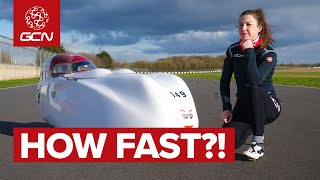 How Fast Can Manon Go In A Recumbent?