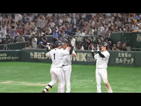 ビジター初アーチ！森下翔太選手、第4号2ランホームラン！
