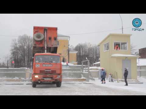 Работа снегоплавильных пунктов Санкт-Петербурга