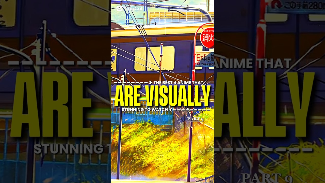 Watch These Visually Stunning Anime 💯❤️‍🔥