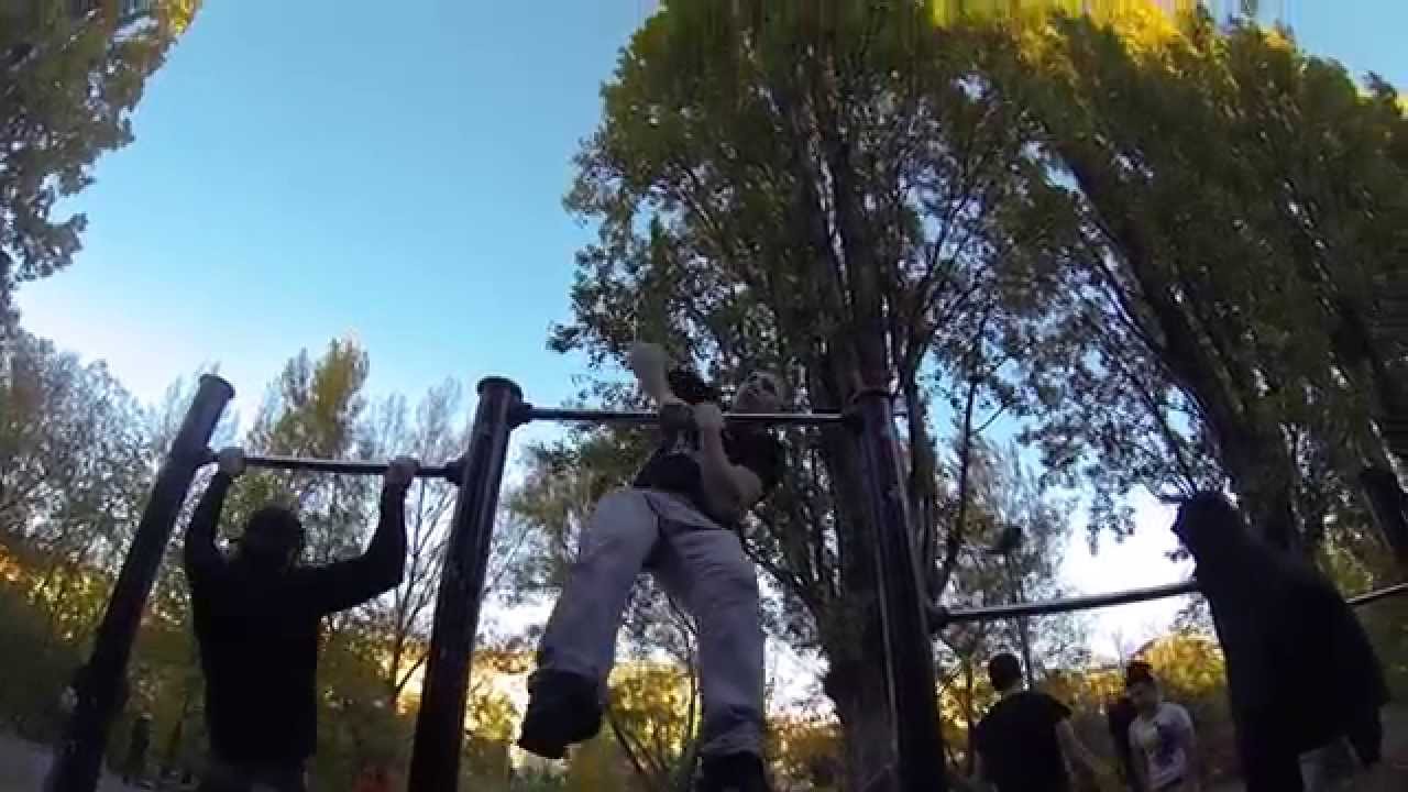 International Street Workout Vienna Austria - Training Video - Autumn 2015 - 77 calisthenics full body workout