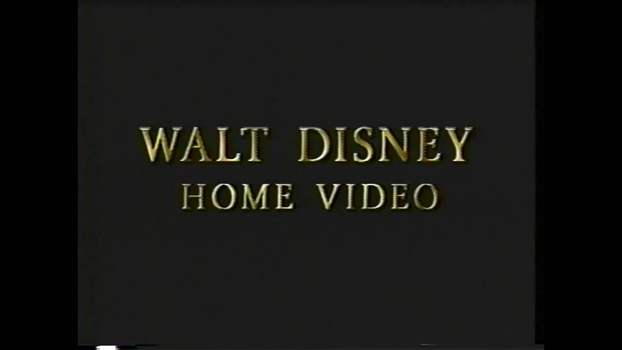 Boring Walt Disney Home Video logo (Gold variant) EXTREMELY RARE 1998 60FPS HQ