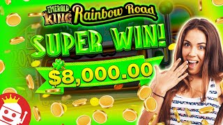 ☘️ EMERALD KING RAINBOW ROAD ☘️ JACKPOT WIN!! ☘️ screenshot 5