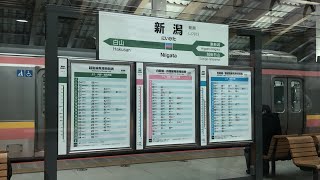 【車窓】JR白新線 普通列車 新発田→新潟 1630M